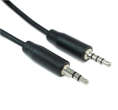 #ad 2ft 3.5mm TRS Male to 3.5mm TRRS Angled Male LINE LEVEL RECORDING Cable