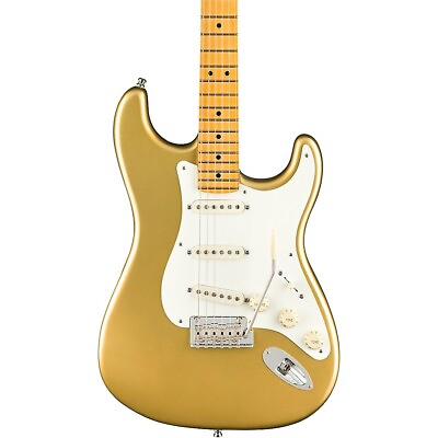 #ad Fender Lincoln Brewster Stratocaster Maple FB Electric Guitar Aztec Gold