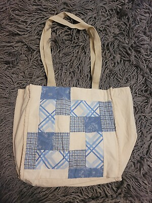 #ad Sewn Outer On A Canvas Tote Bag