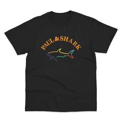 #ad New Colored Shark Paul Classic T Shirt