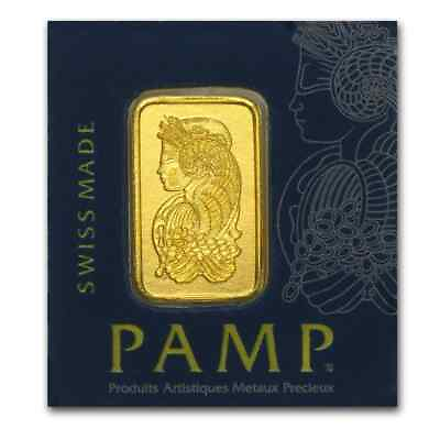 #ad 1 gram Gold Bar PAMP Suisse Multigram25 In Assay