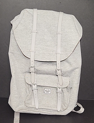 #ad Herschel Supply Little America Light Grey Crosshatch Backpack 15quot; Laptop