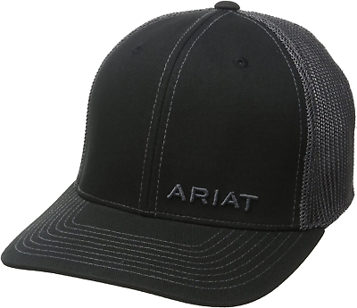 #ad ARIAT Men#x27;S Blue Pinstripe Corner Brand