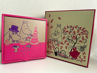#ad MOOMIN SHOP PATISSERIE Empty Box Set of 2 Japan Limited Edition Little My