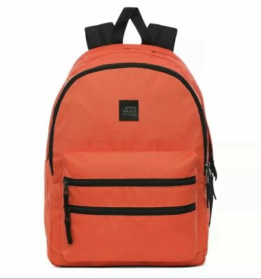 #ad Vans Schoolin It Paprika Black Unisex Laptop Backpack VN0A46ZPPPR NWT