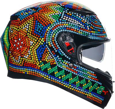 #ad AGV K3 Rossi Winter Test 2018 Helmet FOR MOTORCYCLES