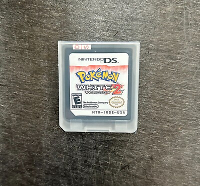 #ad Pokemon White 2 Version for Nintendo DS NDS 3DS US Game Card 2012 Tested VG US