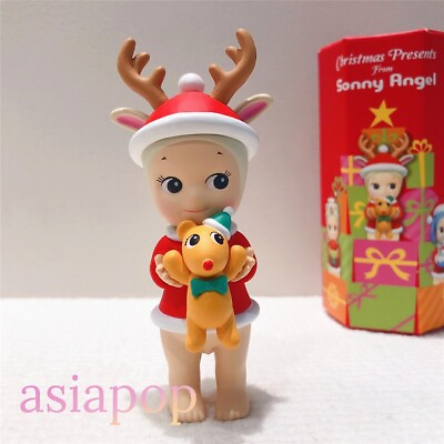 #ad Sonny Angel Christmas Presents 2020 mini figure Stuffed Robby Designer toy