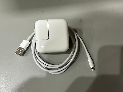 #ad Apple 10w USB Wall Charger Adapter for ALL iPhones w lightning cable