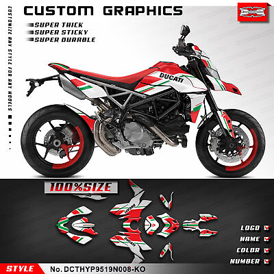 #ad Waterproof SuperMoto Decal Graphics for Hypermotard 950 2019 2020 2021 2022 2023