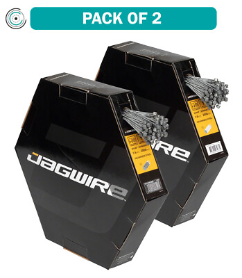 #ad Pack of 2 Jagwire Brake Cable Basics 1.6x2000mm Galvanized SRAM MTB