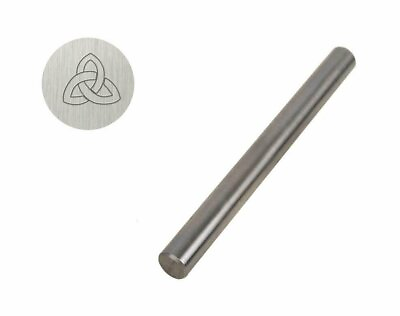 #ad 3 8quot; Triquetra Celtic Knot Steel Stamp Jewelry Making Metal Pendant Stamping