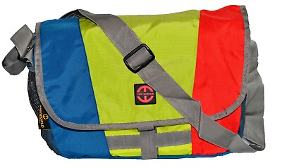 Unisex Crossbody Messenger Shoulder School College Travel Bag for 13in Laptop $15.99