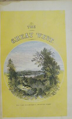 #ad HISTORICAL COLLECTIONS OF THE GREAT WEST by Henry Howe 1857 w Kansas Appendix
