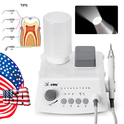 #ad Dental LED Ultrasonic Piezo Scaler Set Lamp Detachable Handpiece Tips Fit EMS