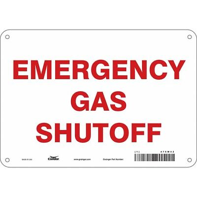 #ad Condor 475W42 Chemical Sign10quot;W7quot; H0.032quot; Thickness 475W42