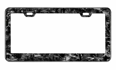 #ad Real Forged Carbon Fiber License Plate Frame