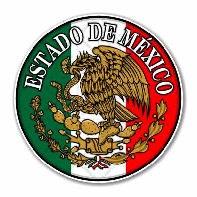 #ad Estado de Mexico Round Precision Cut Decal