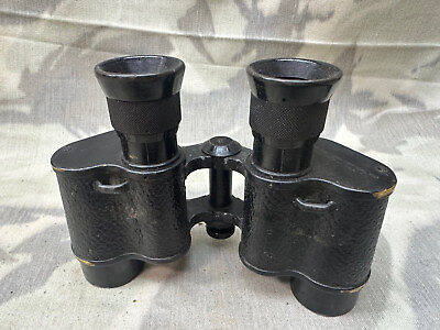 #ad Original WW1 British Army Binoculars Set 1915 Dated USA Made