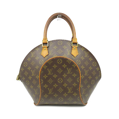 #ad LOUIS VUITTON GHW LV Ellipse MM Handbag M51126 Monogram Brown