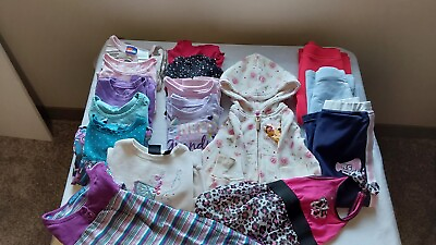 #ad Lot of 16 Girls Clothing Sz 4 Name Brands W@W