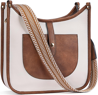 #ad Crossbody Bags for Women Vegan Leather Hobo Purses Shoulder Handbags with Adjust