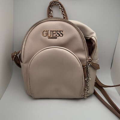 #ad Womens Guess Light Pink Good Guess Backpack Purse GR45
