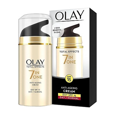 #ad Olay Total Effects 7 in 1 Anti Aging Day Normal Cream 20 Gram FREE SHIPPING.