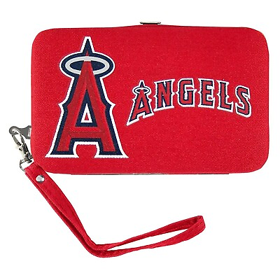 #ad MLB Los Angeles Angels Baseball Official Wristlet ID Holder Organizer Wallet