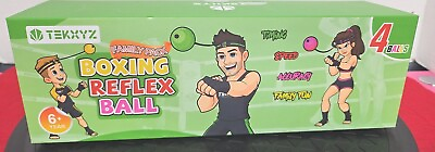 #ad TEKXYZ Boxing Reflex Ball Family Pack New Open Box