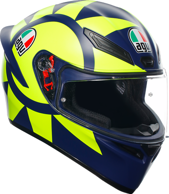 #ad AGV K1 S Soleluna 2018 Helmet Blue Hi Viz