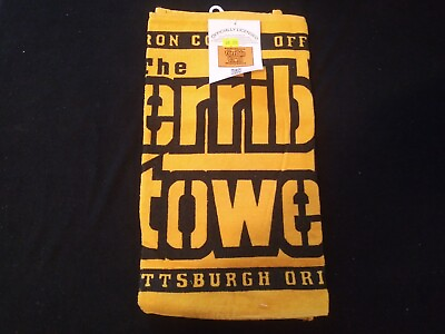 #ad MYRON COPE THE PITTSBURGH OFFICIAL TERRIBLE TOWEL ORIGINAL
