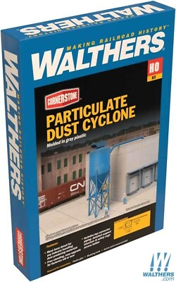 #ad Walthers 933 4087 Particulate Dust Cyclone Modern Kit HO Scale Train