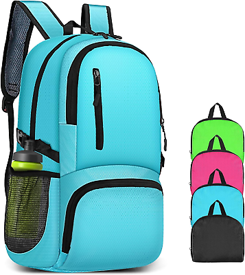 #ad 26L Hiking Backpack Foldable Sports Daypack Camping Gear Travel Must Haves Outd