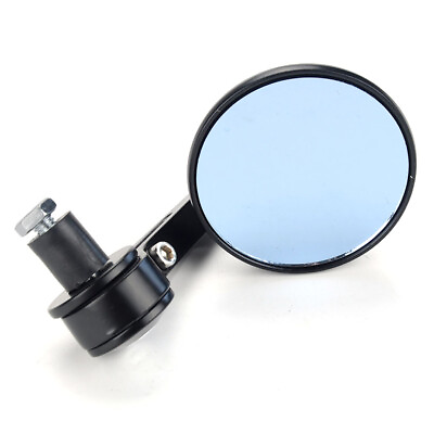 #ad Universal Round Durable Aluminum Alloy Easy Install Motorcycle Rearview Mirror