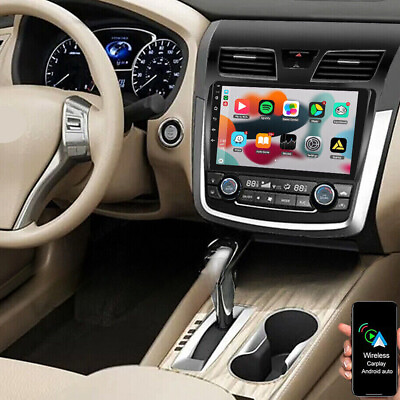#ad Fits For Nissan Altima 2013 2018 Apple Carplay Radio Android 12 GPS NAVI WIFI