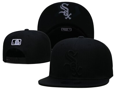 #ad Chicago White Sox Hat Snapback Adjustable Fit Cap Style Free Fast Shipping