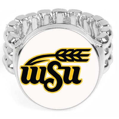 #ad Wichita State Shockers Mens Womens Football Ring Jewelry Gift Fits All D2