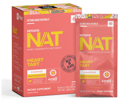 #ad Pruvit NAT KETO OS Heart Tart 20 Packets New Box Sealed 01 2025