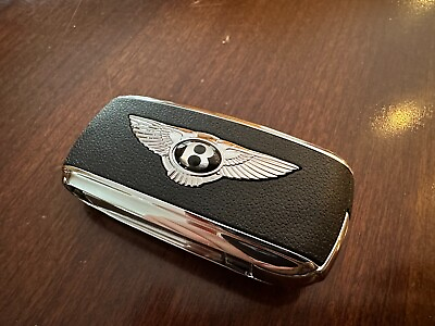 #ad Bentley Key Fob 3 BUTTONS GT GTC Continental Flying Spur
