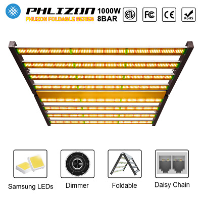 #ad Phlizon FD8000 1000W LED Grow Light Full Spectrum for All stages Indoor Plants