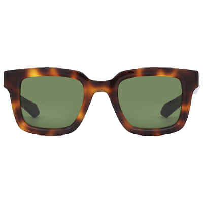 #ad Salvatore Ferragamo Green Square Men#x27;s Sunglasses SF1064S 240 48 SF1064S 240 48