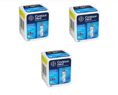 #ad Contour Next Blood Glucose Test Strips 150ct BOXES 9 25 expiration SHIP FAST