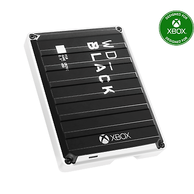 #ad WD BLACK 5TB P10 Game Drive for Xbox Certified Refurbished Portable External...