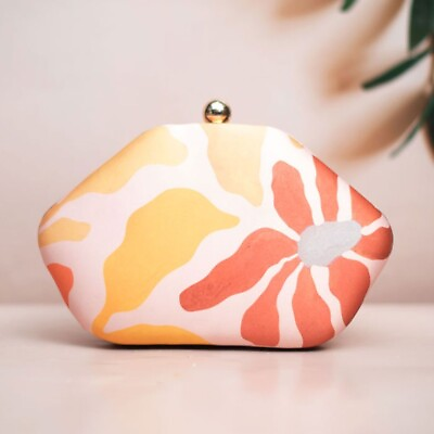 #ad Floral Printed Clutches