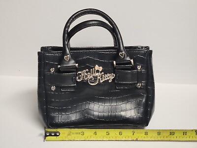 #ad Hello Kitty Black Crocodile handbag Sanrio