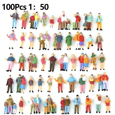 #ad Useful Painted Figures Multicolor Passenger Decoration Gift People Safe