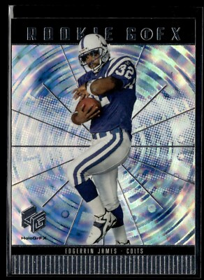 #ad 1999 Upper Deck GrFX Edgerrin James RC Indianapolis Colts #64