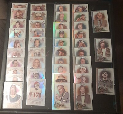 #ad 2021 amp; 2022 Topps Allen amp; Ginter Non Baseball Hot Box Parallels 42 Cards
