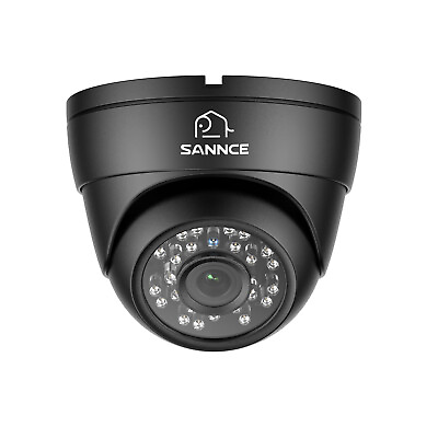 #ad SANNCE 1x Outdoor HD 1080P CCTV Security Camera Dome IR Night Home Surveillance